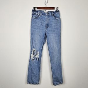 Abercrombie and Fitch The 90's Straight Ultra High Rise Jeans 28 / 6 R
